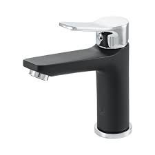 These chrome black faucet can help in your quest of adding elegance and glamor to your kitchen or bathroom. Polished Chrome Single Lever Bathroom Faucet Home Faucets Home Garden