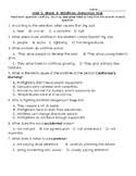 Тим фалла, пол а дэвис Wonders Selection Test Grade 5 Worksheets Teaching Resources Tpt