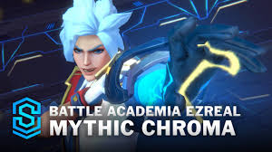 Mythic Battle Academia Ezreal Wild Rift Skin Spotlight - YouTube