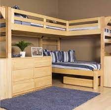 Shop our best selection of twin over full bunk beds to reflect your style and inspire their imagination. L Shape Loft Bed Ideas On Foter