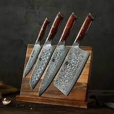 This damascus kitchen knife set is a professional edition piece of art, with its excellent finish and dashing looks it also got a rock solid construction. Pin On Birthday