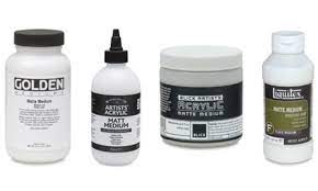 Something such as winsor and newton's modeling. Acrylic Mediums Guide Learn About Mediums And Additives To Use With Acrylic Paint Art Is Fun