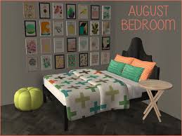 Riekus13 August Bedroom Recolors Bedroom Sims 2 Toddler Bed
