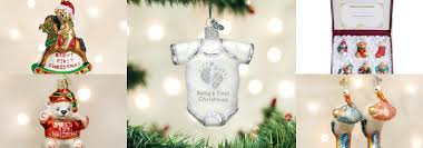 These make excellent first gifts and most can be personalized with an engraved name and/or birthday. Our 5 Favorite Baby S First Christmas Ornaments Old World Christmas