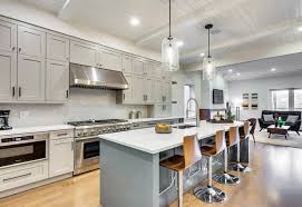 gray kitchen cabinets color psychology