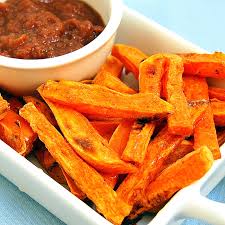 1/8 teaspoon ground black pepper. Baked Cinnamon Spiced Sweet Potato Fries With Apple Date Butter Dipping Sauce Pure Thyme