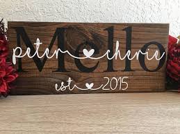 Couples Established Sign Wood Wedding Gift Or Bridal Shower Etsy Diy Wedding Signs Wood Wedding Signs Diy Wood Wedding Signs