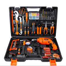 Set tools are usually made with a handle to keep the smith a safe distance from the action. China Hand Tools Hardware Tool Kit Electric Drill Tool Set China Drill Set Tools Set