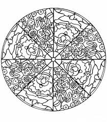 Een eenhoorn is een fabeldier. Kids N Fun 39 Kleurplaten Van Mandala