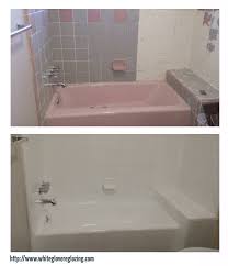 Consumers that what they already have. Before After White Glove Bathtub Tile Reglazing