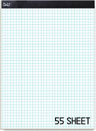amazon com mr pen graph paper grid paper 4x4 4 squares per inch 11 x8 5 55 sheet office products