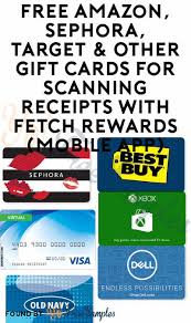 For full terms and conditions: 4 Limited Time Bonus Thru 1 7 Free Amazon Sephora Target Zappos Other Gift Cards With Fetch Rewards New Mobile App Users Only Yo Free Samples