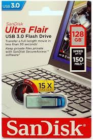 Sandisk ultra usb 3.0 16gb 32gb 64gb 128gb 256gb flash drive memory stick pen. Sandisk Ultra Flair 128 Gb Usb Flash Laufwerk Usb 3 0 Amazon De Computer Zubehor