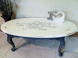 This custom tabletop doubles as a shadowbox. 15 Upcycle Oval Table Ideas Coffee Table Makeover Coffee Table Oval Coffee Tables