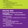 Planning a taco bar for graduation parties, showers and other neighborhood get togethers is a fun and economical way to serve your guests a tasty, customizable meal. 3