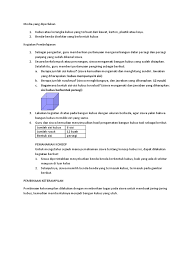 Yuk langsung saja mari kita simak ulasan berikut ini. Bangun Ruang 1