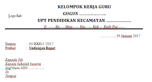 Seperti yang terlihat pada contoh surat bahwa gaya bahasa pada surat undangan baik resmi maupun tidak resmi keduanya menggunakan gaya bahasa yang simple dan tidak. 850 Contoh Undangan Rapat Kkg Gratis Terbaik Contoh Undangan