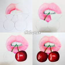 Lip Colored Pencil Drawing Lip Drawing Lips Drawing Realistic Drawings Let me know in the comments section how you draw yours!elsewhere:instagram. lip colored pencil drawing lip
