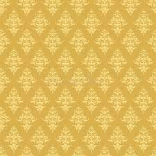 This image is a vector illustration. Luxury Seamless Golden Floral Wallpaper Vector Pattern For Design Stock Vector Illustration Of Texture Background 149088921