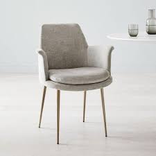 Finley Wing Velvet Dining Chair West Elm Canada Dining Chairs Velvet Dining Chairs Leather Dining Chairs