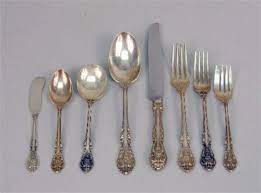Pattern a by gorham sterling silver fruit knife 6 3/4 hh ws flatware vintage. A Gorham King Edward 1936 Pattern Sterling Silver Flatware Service