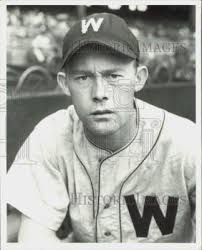 Press Photo Al Evans, Washington Senators Baseball Team