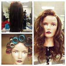 Roller Set Before During After Hair Mask Recipe Down Hairstyles Hair Styles