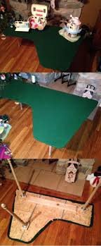 A Diy Calico Critters Play Table Upcycle Toys Barbie Doll House How To Make Toys