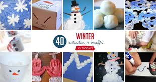 The winter paper cutouts are from a teacher store near me. 40 Winter Activities And Crafts For Toddlers For Snowy Day Fun Hoawg