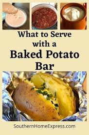 I like to look at the frames as resembling the floors of a building. What To Serve With A Baked Potato Bar More Than 30 Potato Topping Ideas Southern Home Express