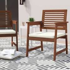 Arianna Patio Chairs With Cushions In 2020 Patio Chairs Outdoor Furniture Design Wood Patio Chairs
