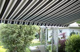 Striped Adalia X3m And Basket Awning Rolltec Retractable Awnings Toronto Ontario Canada Awning Retractable Awning Outdoor Decor