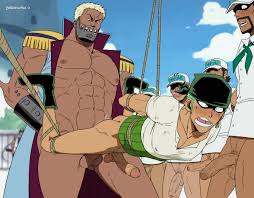 GAY) Axe-hand Morgan punishing Zoro : rfunpiece
