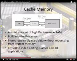 The speed of your cpu or processor determines how fast computers process instructions. What Factors Affect Cpu Performance Grade A Computer Science
