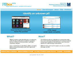 Nlms Pill Box Pill Identification System Medical Library