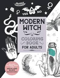 Dia de los muertos coloring pages. Modern Witch Coloring Book For Adults Includes Occult Symbols Ouija Magical Animals Book Of Shadows Art It S A Riot Amazon De Bucher