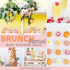 Adorable Baby Shower Brunch Ideas Free Printables Mimi S Dollhouse