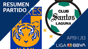 Tigres have kept a clean sheet in 5 of their last 6 home matches against santos in all competitions. Resumen Y Goles Tigres Uanl Vs Santos Laguna Jornada 13 Apertura 2019 Liga Bbva Mx Youtube