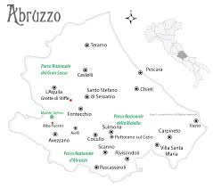 It is the most populated city in abruzzo, with 119,217 (2018) residents (and approximately 350,000 including the surrounding metropolitan area). Abruzzo Map And Travel Guide Wandering Italy