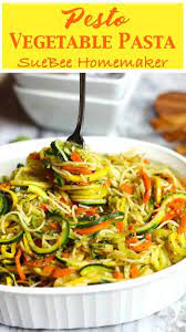 Pesto Vegetable Pasta Suebee Homemaker Recipe Healthy Pasta Recipes Vegetable Pasta Pasta Recipes