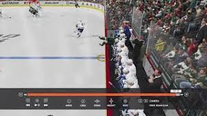 What's the difference between nhl 19 and nhl 20? Nhl 20 Hip Check Into Bench Youtube