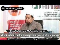 Muhammad sanusi yang biasa disapa mbah merupakan anak ke tiga dari tujuh bersaudara. Hukum Musik Dalam Islam Ustad Dzulkarnain Muhammad Sanusi Youtube