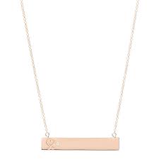 Add to favorites tiffany style in pink & rose gold enamel hearts necklace, small size, beautiful item. Tiffany 18k Rose Gold Diamond Paloma Picasso Loving Heart Bar Pendant Necklace 678410 Fashionphile