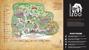 Zoo Map Birmingham Zoo Zoo Map Birmingham Zoo Map