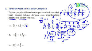 Taksiran Pecahan Desimal Dan Persen Matematika Kelas 4 Semester 1 Matematika Kelas 4 Matematika Pecahan