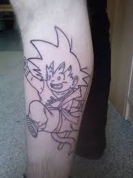 Maybe you would like to learn more about one of these? Young Son Goku Tattoo By Marshall Harris On Deviantart