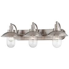 Maybe you would like to learn more about one of these? Minka Lavery Downtown Edison 3 Light Brushed Nickel Bath Light 5133 84 The Home Depot