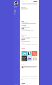 How are resume cv website templates arranged? One Page Bootstrap Resume Free Responsive Html5 Bootstrap Personal Template Htmltemplates Co