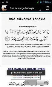 Jika hati istrimu tidak bahagia maka seisi rumah akan tampak seperti neraka (tidak ada canda tawa, manja. Doa Keluarga Bahagia Fur Android Apk Herunterladen