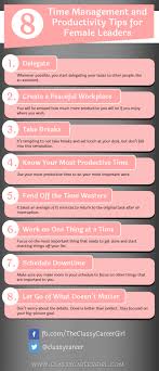 8 Time Management Productivity Tips For Female Leaders Classy Career Girl Interview Nerves Phone Interviews Job Interview Tips